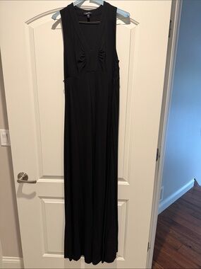 A Pea in the Pod Black Maternity Maxi Dress